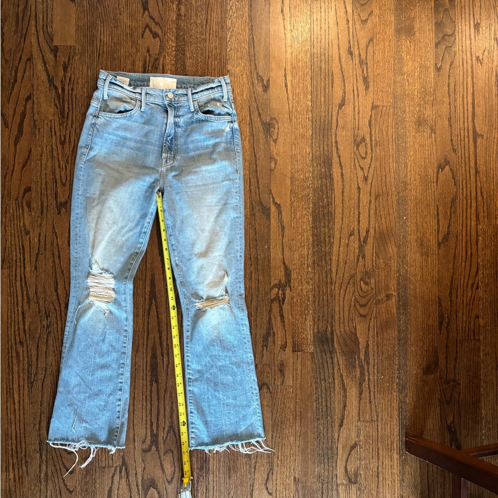 MOTHER jeans The Hustler ankle fray
Ropes End wash